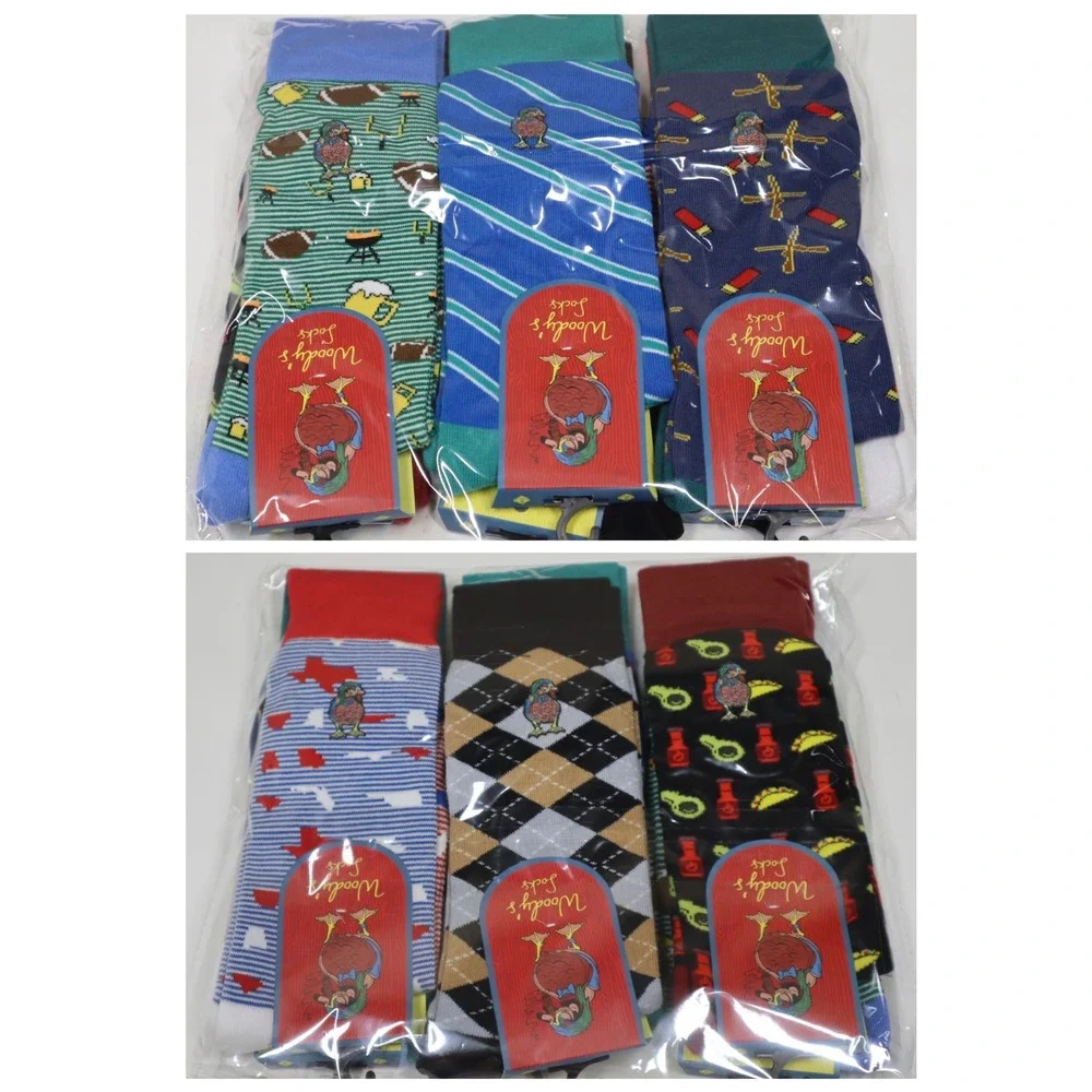 Woody's Men's 6‎ Pack of Socks